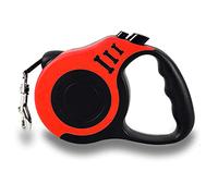 Dog Lead 360° Tangle-Free Heavy Duty Retractable Dog leads With Anti-Slip Handle - Easy One Button Brake & Lock - Extends up to 16 Feet of Freedom and Protection - Nylon Ribbon Strong Leads for Dogs