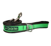Dog Lead Lead Recycled Max Bright Reflective With Bottle Opener Green