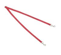 Dog Lead Splitter No Tangle Double Dog Leash Lightweight Multiple Leash for 2 Dogs Double Clip Dog Leads Coupler Pet Accessories (Red)