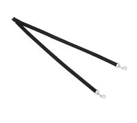 Dog Lead Splitter No Tangle Double Dog Leash Lightweight Multiple Leash for 2 Dogs Double Clip Dog Leads Coupler Pet Accessories (Black)