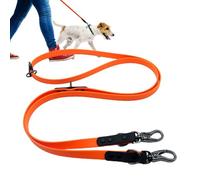 Dog Lead, Waterproof PVC Pull Lead, Robust Running Lead for Large Dogs up to 220 Pounds, Ropes with 2 Metal Buckles for Hunting and Walking