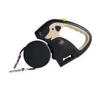 Dog Lead With Light - Retractable 3 Meters Pet Leads, Automatic Lighted Dog Leashs, Wear-Resistant Portable Pet Cord | Safe Night Walks Hiking Travel Outdoor Activity Dogs Walking Lead For Small Dogs