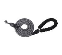 Dog Lead with Soft Padded Handle, 1.5M 2M 3M Strong Rope Reflective Dog Leash for Puppy, Small, Medium, Large Dogs (Gray, 150cm)