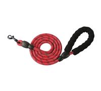 Dog Lead with Soft Padded Handle, 1.5M 2M 3M Strong Rope Reflective Dog Leash for Puppy, Small, Medium, Large Dogs (Red, 200cm)