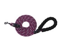 Dog Lead with Soft Padded Handle, 1.5M 2M 3M Strong Rope Reflective Dog Leash for Puppy, Small, Medium, Large Dogs (Purple, 300cm)