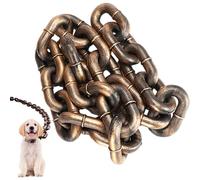 Dog Leads for Medium Dogs, Chain Dog Leads - 2 m / 6.56 ft Waterproof Large Dog Rope Puppy Chain Leads, Puppy House Lines, Dog Leads, Dog Training Leads for Walks