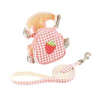 Dog Leads for Medium Dogs Pet Backpack Harness with Leash for Cat Small Dog Self Mini Back Pack Pocket Saddle Bags Puppy Bag with Training Leash Doggie Outdoor Travel Hiking Walking