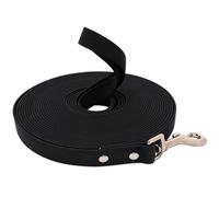 Dog Leash 5m10m Waterproof Dog Leash Long Pvc Pet Leashes Easy To Clean Rope For Small Medium Large Big Dogs Walking Traning Lead(Black,2.0cmX10m)