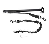 Dog Leash, Bike Dog Walking Leash with Elastic Shock Absorber, Easy Install Clamp for Seat Post, Hands - Free Cycling Dog Leash for Outdoor Running Travel Exercise