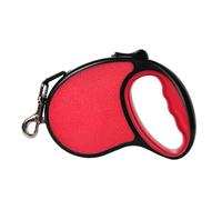 Dog Leash,Compatible For Small Medium Dogs Nylon Long Strong Retractable Candy Color Traction Bulldog Pet Supplies(Red,3m)