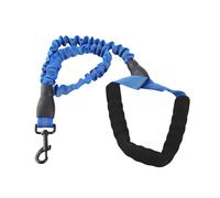 Dog Leash Elastic Rope Strong Durable Comfortable Handle for Walking Training Running Dogs Polyester Material 3.28ft Length Optional Colors (Blue)