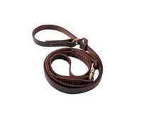 dog leash， Genuine Leather Martingale Leash-Swivel Anti-Pull Training Lead For Shepherd Golden Retriever Heavy Duty Dog Leash With Padded,for pets(White,2.0Wide1.2Rice)