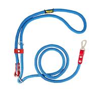 Dog Leash, Hands-Free, Adjustable, Handmade in Spain, for Small, Medium and Large Dogs. Blue & Red.