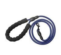 Dog Leash Heavy Duty - Robdy Rope Lead with Soft Foam Grip | The Tangle Free Pet Leash, Reinforced Clip for Secure Attachment, Walking Leash that Absorbs
