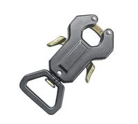 Dog Leash Lock Metal Quick Release Buckle - Heavy Duty Zinc Alloy Pet Collar Connector Safety Clip with Link Lock for Puppy Dogs Between