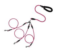 Dog Leash Reflective Double Leashes For Two Dogs Walking Soft Padded Handle Dogs Leash Drag Four S9e0 Dog C Proof Pet Three Chew