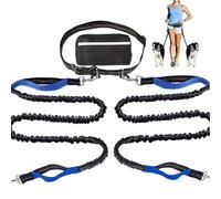 Dog Leash, Reflective Running and Activity Anchor with Reinforced Cable, Sturdy Training Cable with Storage Bag and Long Lasting for Medium and Large Sizes