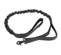 Dog Leash Rope Telescopic Nylon Traction Rope Outdoor Training Pulling Strap for Medium Large Dogs 1000D Nylon Black 106146cm