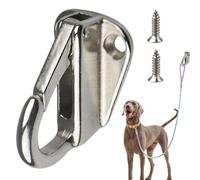Dog Leashes Holder for Wall Pet Tie Out Wall Mount Lead Hanger