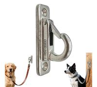 Dog Leashes Hooks for Wall, Pet Chain Parking Hook, Stainless Steel Dog Leashes Parking Holder, Versatile Heavy Duty Puppy Lead Hook, Pet Chain Management Hooks for Outdoor Living Room Front Door