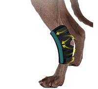Dog Leg Braces for Rear Leg, Dog Hock Joint Brace with Two Metal Spring Inserts, Dog Hock Splint with Fractures, Wound Healing, Sprains and Canine Arthritis_L/XL