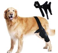 Dog Leg Protector, Rear Leg Support for Dogs, Adjustable Dog Knee Protection, Comfortable Knee Protection for Caring for Leg Injuries, Prevents Licking Wounds