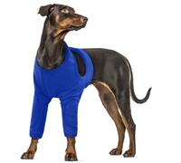 Dog Leg Wound Protector, Comfortable Dog Surgery Recovery Suit Long Leg Keep the Wound Clean and Dry(Royalblue, 2XL)