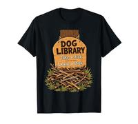 Dog Library Take A Stick Leave A Stick T-Shirt