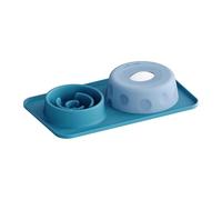 Dog Lick Ball Bowl 2 in 1 Anti-Choking Non-Slip Silicone Plate