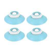 Dog Lick Ball Slow Feeder Bowl,Interactive Licking Toy for Dogs Cats, Slow Down Eating Speed Anti-Choking Fun Bowl, Durable Enrichment Licking Mat for Small Medium Large Dogs Cats (4PCS)