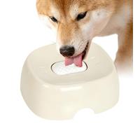 Dog Lick Bowl Anti-Slip Licking Dishes with Rolling Ball