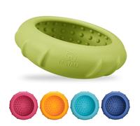 Dog Lick Bowl, Bestalk Wobbly Freeze Bowl Enrichment Feeder for Dogs, Anxiety Relief Lick Mat Puzzle Toy for Distraction, BPA Free Silicone, Dishwasher Safe(Green,S)