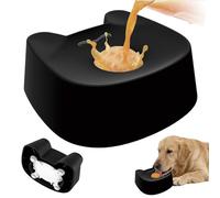 Dog Lick Bowl | Interactive Slow Treat Dispenser | Non-Slip Dog Lick Ball,for Kitten Puppy Cat Water Eating Speed Feeding Training Mental Stimulating Calming