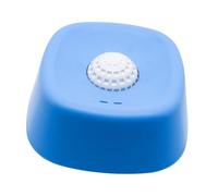 Dog Lick Bowl, Non-slip Easy to Clean Leak-Proof Activity Toy for Student Dorms Bedrooms Offices- blue