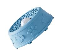Dog Lick Bowl, Non Slip Interactive and Soft Dog Bowl | Lick Bowl with Rolling Ball for Puppy Enrichment Anti-Boredom Modification Behavior Training in Cage