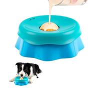 Dog Lick Bowl, Slow Feeder Dog Bowl with Anti-Slip Module, Silicone Dog Licking Bowl for Peanut Butter, Yogurt and Treats, Non-Slip Dog Lick Bowl-Suitable for Large, Medium, and Small Dogs