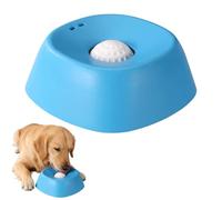 Dog Lick Bowl with Ball, Large Slow Feeder Dog Bowl, Interactive Licking Ball for Dogs, Dog Roller Ball Lick Bowl, 18 by 6 Inch Pet Feeding Solution