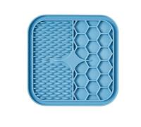 Dog Lick Mat, Slow Feeder, Bone-Shaped Pet Calming Mat Anxiety Relief Dog Cat Training Licking Mat Perfect for Food, Yogurt, Peanut Butter Etc., Slow Feeder Dog Bowl (Anti-slip, Food Grade Silicone)