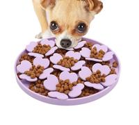 Dog Lick Pad | For Pets Lenses Feeder With Strong Suction, Puzzle Feeder With Suction Cup, Raised Design For Wet Or Dry Foods Of Water Yogurt, Al