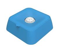 Dog Licking Bowl - 18x18x6cm Square Slow Feeder Pet Liquid Licking Dish With Interactive Hidden Ball, Puppy Lick mats Bowl, 3/4 Cup Treat Dispenser For Dogs All Breeds Indoor