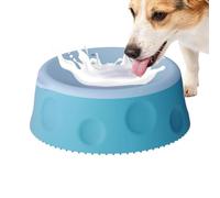 Dog Licking Bowl with Rolling Ball Non-Slip Base Interactive Boredom Relief | Cat Slow Feeder Bowl for Pets Cats Puppies Small Medium Large Breeds Wet Food Meat Puree Yogurt
