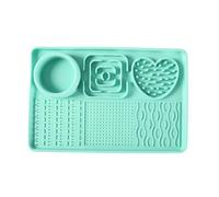 Dog Licking Mat - 11.8 Inch Silicone Slow Feeder | Interactive Toy for Mental Stimulation Non-Slip | Pet Licking Mat - Boredom Relief, a