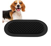 Dog Licking Mat Silicone Puppy Slow Feeder Tray | Anti-Tip Enrichment Bowl for Bathing, Grooming, Training | Steady Feeding Mat for and Interactive Mealtime Activity