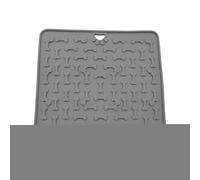 Dog Licking Mat, Suction Cup, Slow Feeder, Silicone, 18.8 x 18.8 cm, Boredom Reducer, Feeding Mat, Promotion, Pet Training, Puppy, Treat, Cat Nutrition