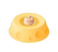 Dog Licking Toy with Ball - Silicone Slow Feeding Non Drip Toy, Interactive Design for Food Enrichment, Base | For Domed Animals