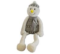 DOG LIFE GIANT SNOWMAN 80CM CHRISTMAS DOG PUPPY SOFT PLAY TOY SQUEAKY GIFT TOY