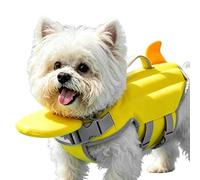 Dog Life Jacket | Adjustable Breathable Bright Orange Buoyancy Aid - Floating Life Jacket for Small Dogs,Pool Lake River Outdoor Water Game Summer