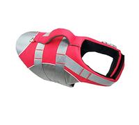 Dog Life Jacket,Adjustable Preserver Floatation Vest with Rescue Handle, Dog Water VestDog Water Vest Ripstop Safety Life Saver for Small Medium Large Dogs Red M
