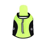 Dog Life Jacket, Safety Vest with High Buoyancy and Rescue Handle, Lightweight Adjustable Life Jacket for Small and Medium Dogs (Green, S)