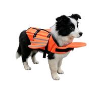 Dog Life Jacket - Wing Wings Swimming Vest | Chin Support Buoyancy | High Flotation & Reflective Trim, Breathable Comfortable Fit, Prevents Drowning, for Small & Medium Dogs at Beach & Pool